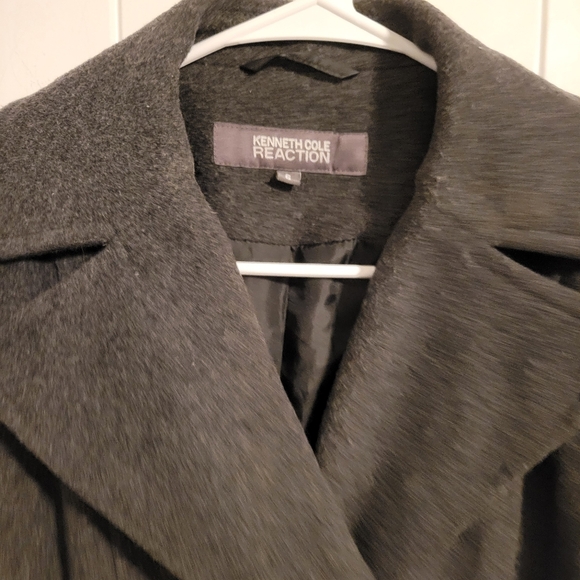 Kenneth Cole Reaction Double Breasted Peacoat Size 6 - Picture 3 of 3